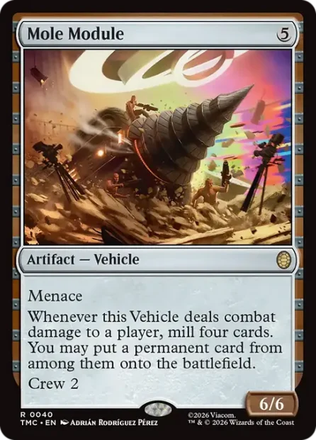 Mole Module, Teenage Mutant Ninja Turtles Eternal — Magic: The Gathering card