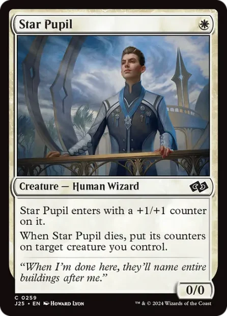 Star Pupil, Foundations Jumpstart — Magic: The Gathering card