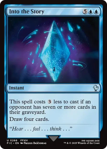 Into the Story, Final Fantasy Commander — Magic: The Gathering card