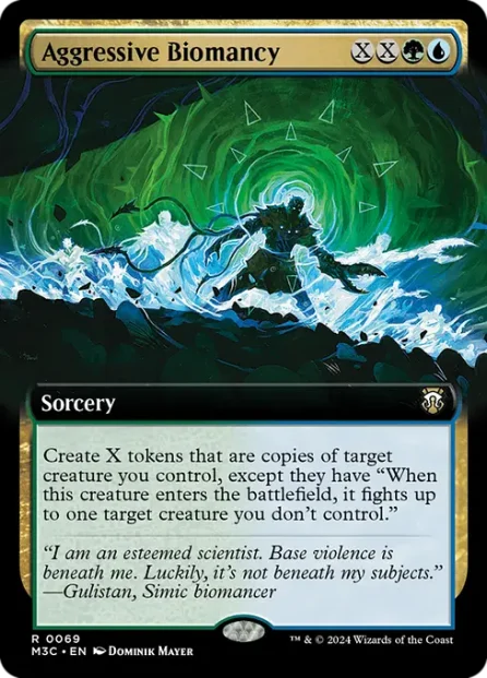 Aggressive Biomancy, Modern Horizons 3 Commander — Magic: The Gathering card