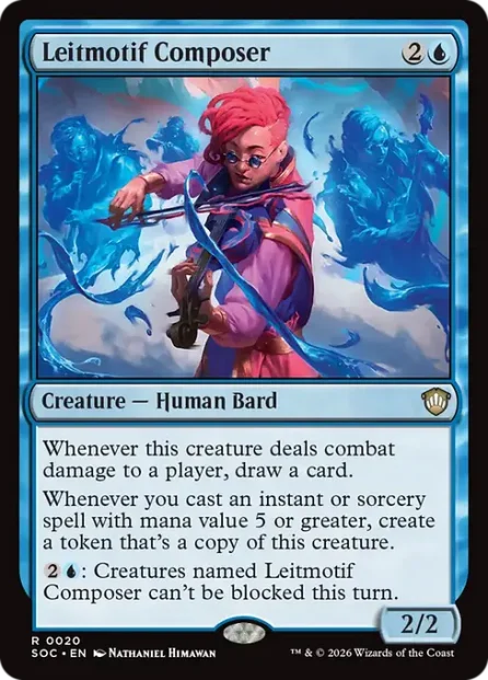 Leitmotif Composer, Secrets of Strixhaven Commander — Magic: The Gathering card