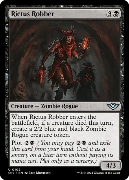 Rictus Robber, Outlaws of Thunder Junction — Magic: The Gathering card