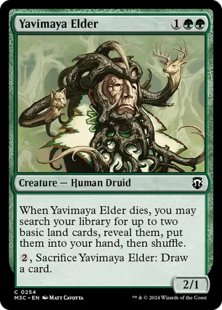 Yavimaya Elder, Modern Horizons 3 Commander — Magic: The Gathering card