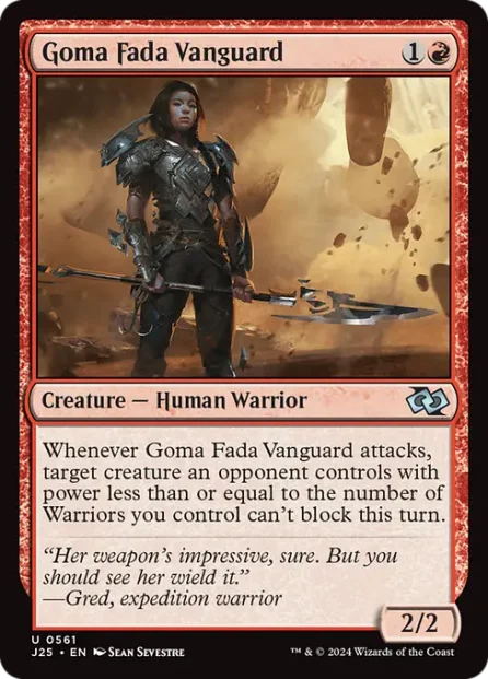 Goma Fada Vanguard, Foundations Jumpstart — Magic: The Gathering card