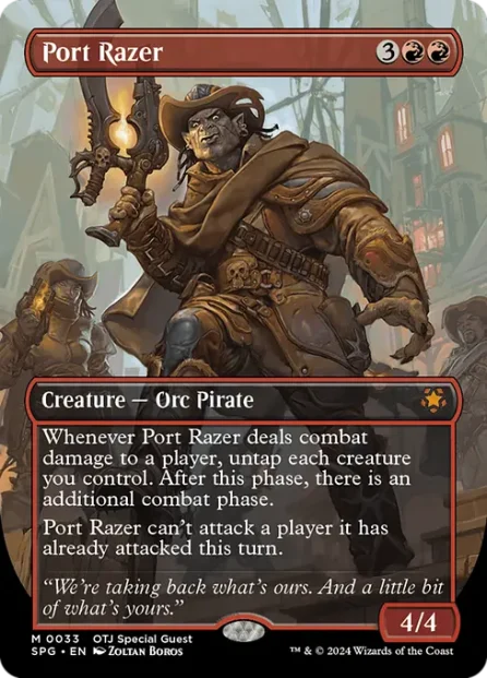 Port Razer, Special Guests — Magic: The Gathering card