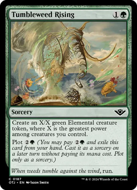 Tumbleweed Rising, Outlaws of Thunder Junction — Magic: The Gathering card