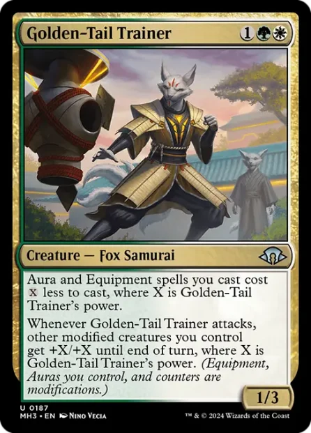 Golden-Tail Trainer, Modern Horizons 3 — Magic: The Gathering card