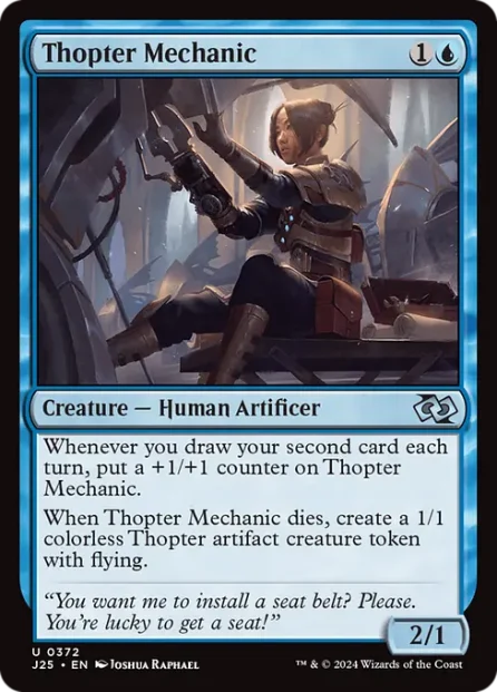 Thopter Mechanic, Foundations Jumpstart — Magic: The Gathering card