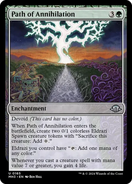 Path of Annihilation, Modern Horizons 3 — Magic: The Gathering card