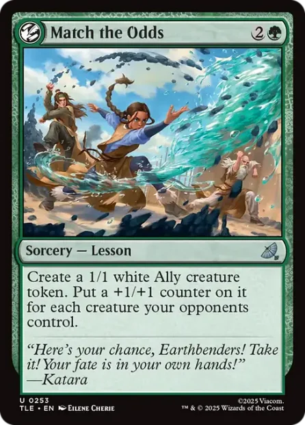 Match the Odds, Avatar: The Last Airbender Eternal — Magic: The Gathering card