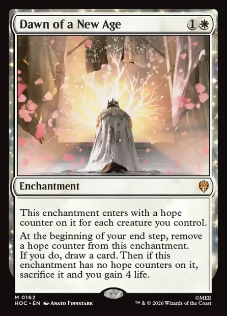 Dawn of a New Age, The Hobbit Eternal — Magic: The Gathering card