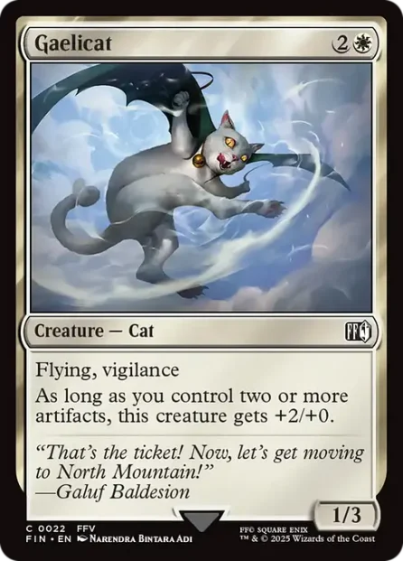 Gaelicat, Final Fantasy — Magic: The Gathering card