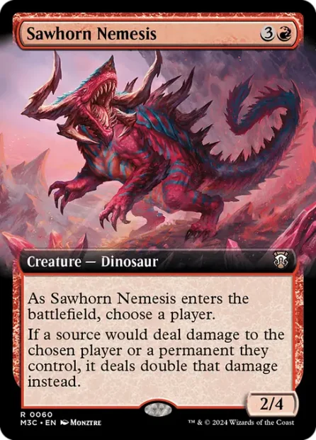 Sawhorn Nemesis, Modern Horizons 3 Commander — Magic: The Gathering card