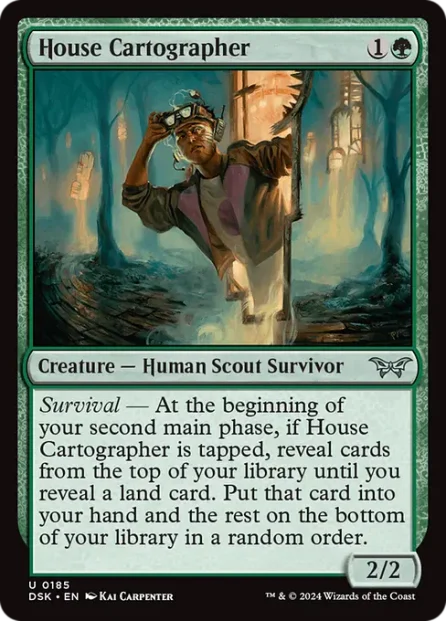 House Cartographer, Duskmourn: House of Horror — Magic: The Gathering card