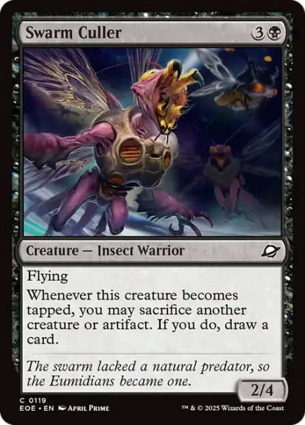 Swarm Culler, Edge of Eternities — Magic: The Gathering card