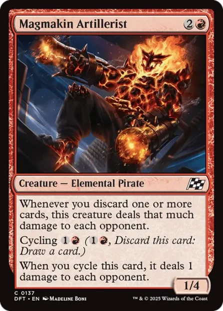 Magmakin Artillerist, Aetherdrift — Magic: The Gathering card