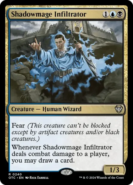 Shadowmage Infiltrator, Outlaws of Thunder Junction Commander — Magic: The Gathering card