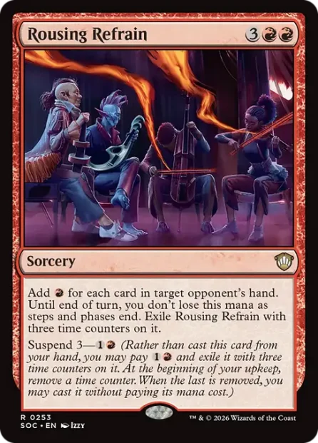 Rousing Refrain, Secrets of Strixhaven Commander — Magic: The Gathering card