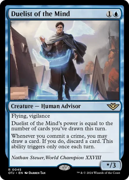 Duelist of the Mind, Outlaws of Thunder Junction — Magic: The Gathering card