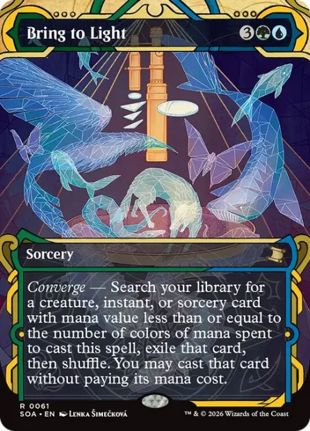Bring to Light, Secrets of Strixhaven Mystical Archive — Magic: The Gathering card
