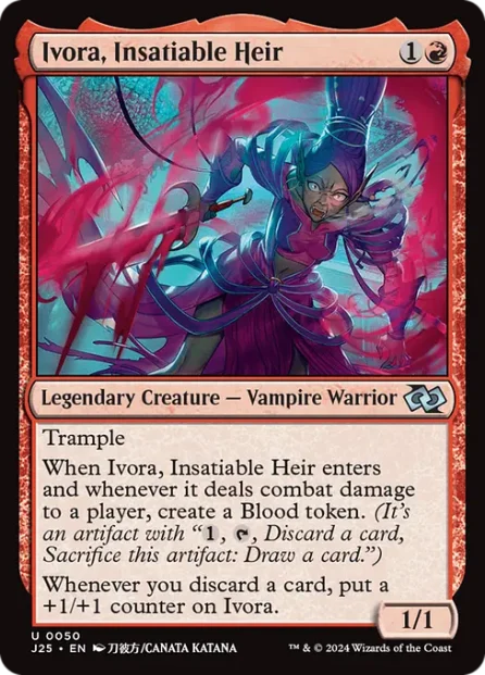 Ivora, Insatiable Heir, Foundations Jumpstart — Magic: The Gathering card