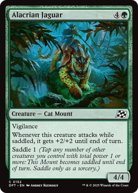 Alacrian Jaguar, Aetherdrift — Magic: The Gathering card