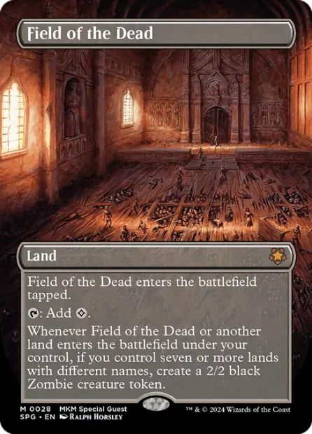 Field of the Dead, Special Guests — Magic: The Gathering card
