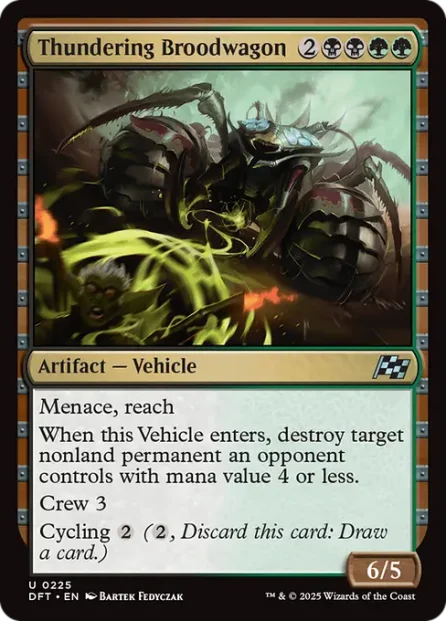 Thundering Broodwagon, Aetherdrift — Magic: The Gathering card