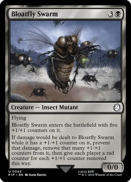 Bloatfly Swarm, Fallout — Magic: The Gathering card