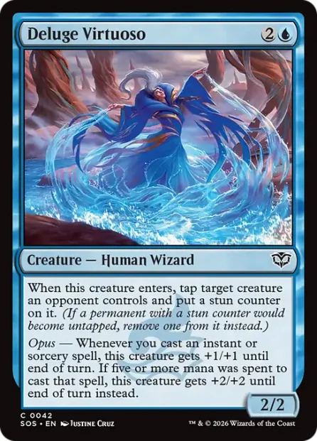 Deluge Virtuoso, Secrets of Strixhaven — Magic: The Gathering card