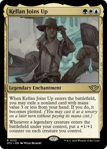 Kellan Joins Up, Outlaws of Thunder Junction — Magic: The Gathering card