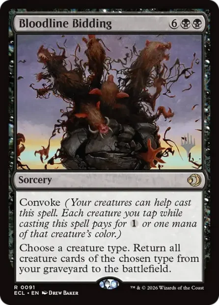 Bloodline Bidding, Lorwyn Eclipsed Promos — Magic: The Gathering card