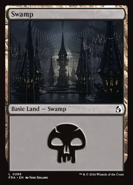 Swamp, Reality Fracture — Magic: The Gathering card
