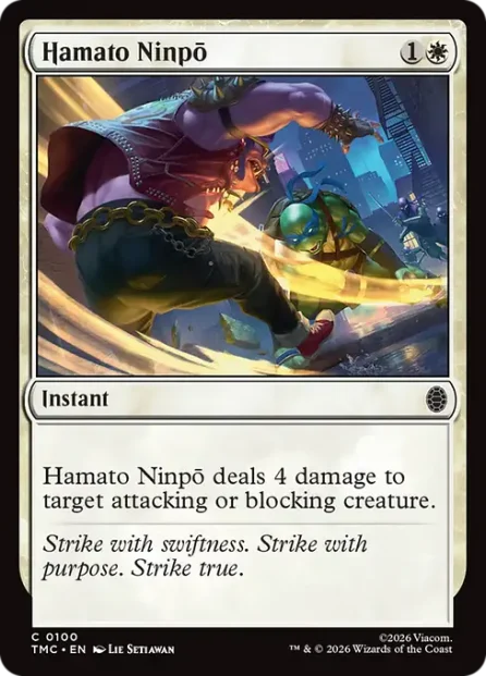 Hamato Ninpō, Teenage Mutant Ninja Turtles Eternal — Magic: The Gathering card