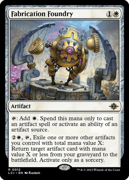 Fabrication Foundry, The Lost Caverns of Ixalan — Magic: The Gathering card