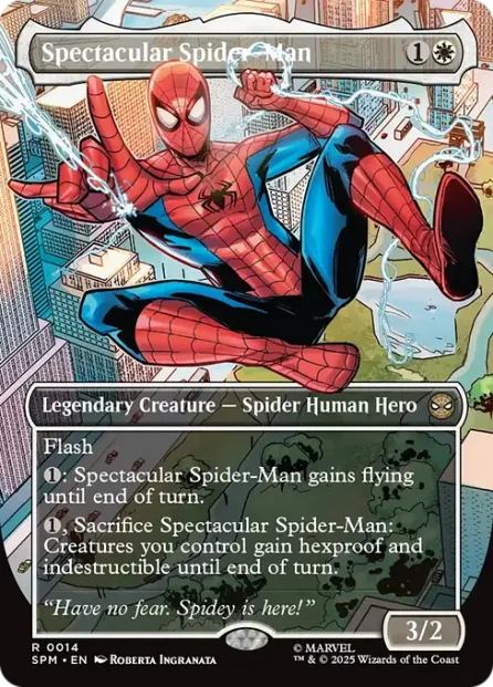 Spectacular Spider-Man, Marvel's Spider-Man — Magic: The Gathering card