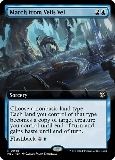 March from Velis Vel, Modern Horizons 3 Commander — Magic: The Gathering card