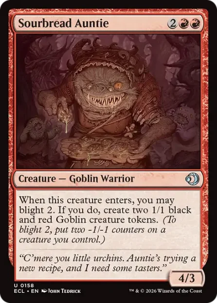Sourbread Auntie, Lorwyn Eclipsed — Magic: The Gathering card