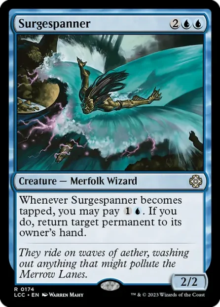 Surgespanner, The Lost Caverns of Ixalan Commander — Magic: The Gathering card