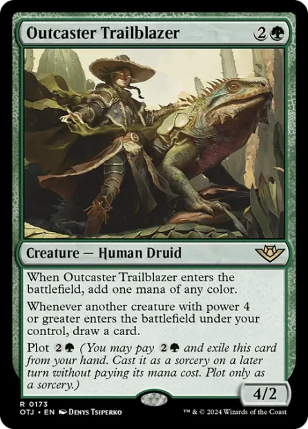 Outcaster Trailblazer, Outlaws of Thunder Junction — Magic: The Gathering card