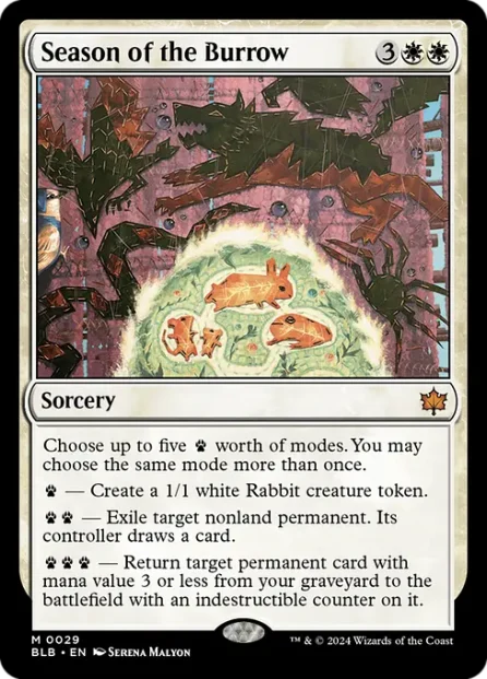 Season of the Burrow, Bloomburrow — Magic: The Gathering card