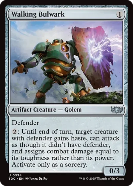 Walking Bulwark, Tarkir: Dragonstorm Commander — Magic: The Gathering card