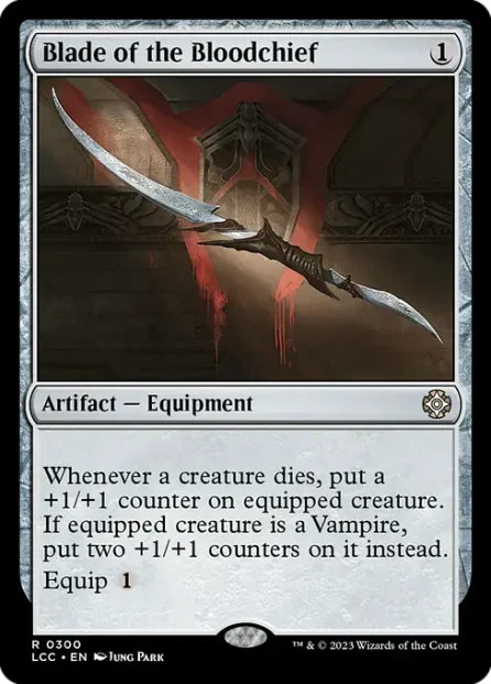 Blade of the Bloodchief, The Lost Caverns of Ixalan Commander — Magic: The Gathering card