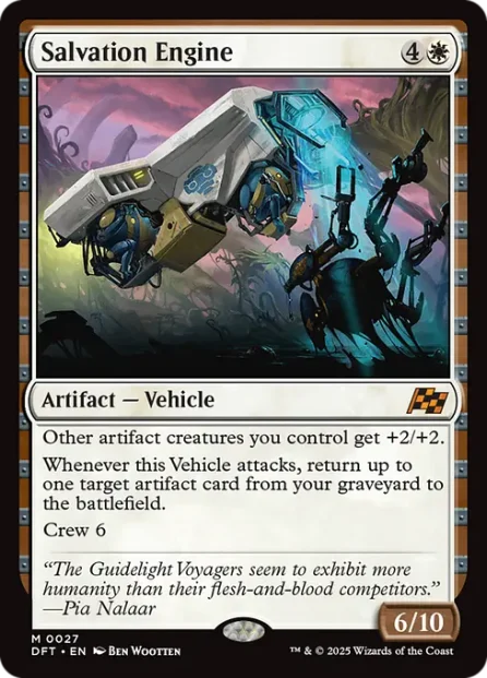 Salvation Engine, Aetherdrift — Magic: The Gathering card