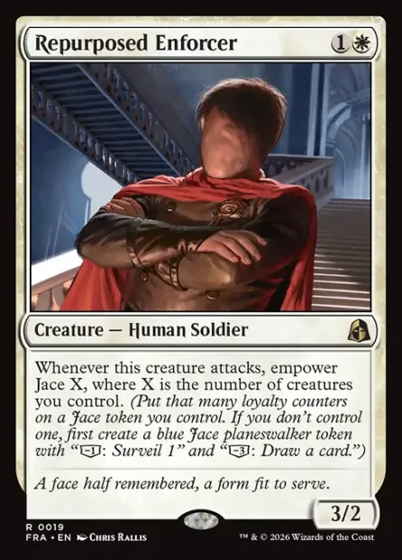 Repurposed Enforcer, Reality Fracture — Magic: The Gathering card