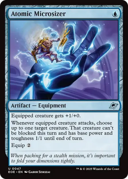 Atomic Microsizer, Edge of Eternities — Magic: The Gathering card