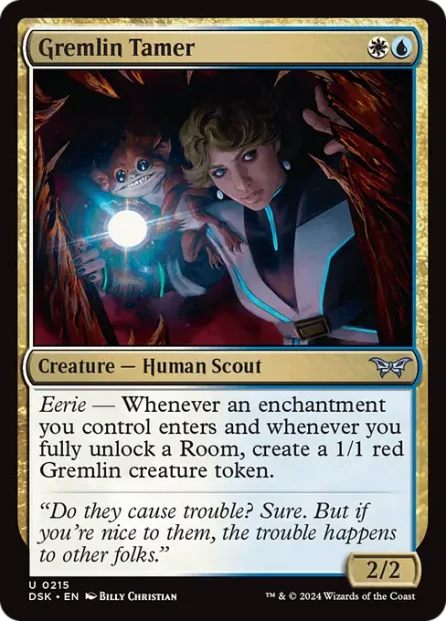 Gremlin Tamer, Duskmourn: House of Horror — Magic: The Gathering card