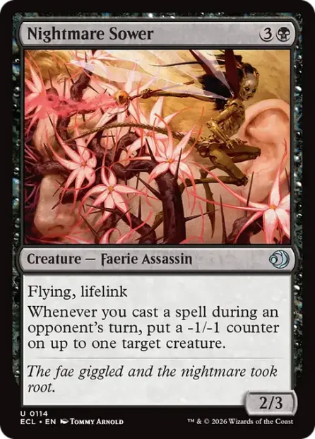 Nightmare Sower, Lorwyn Eclipsed — Magic: The Gathering card