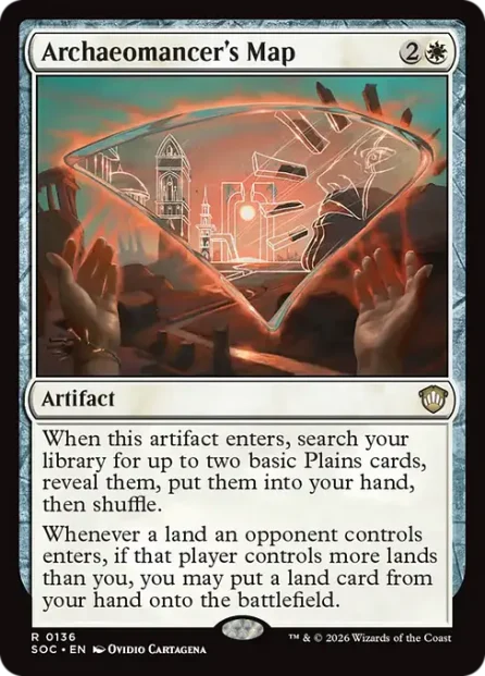 Archaeomancer's Map, Secrets of Strixhaven Commander — Magic: The Gathering card