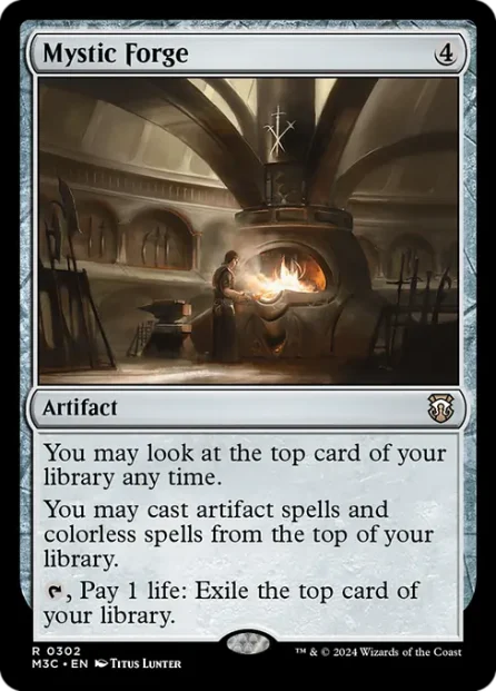 Mystic Forge, Modern Horizons 3 Commander — Magic: The Gathering card